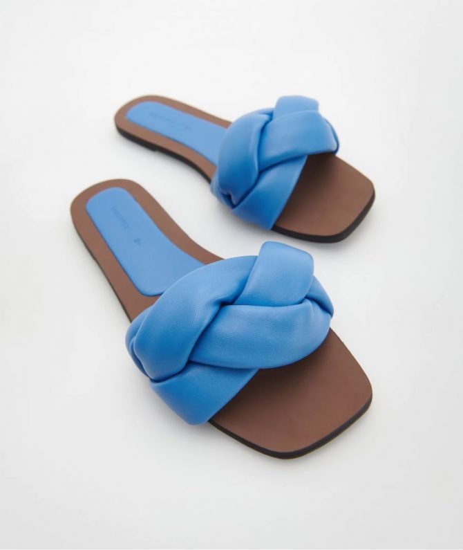 Imitation leather slippers 2