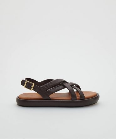 Leather strappy Sandals