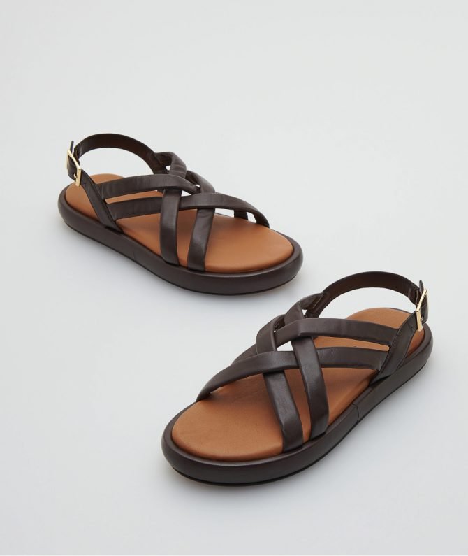 Leather strappy Sandals 2