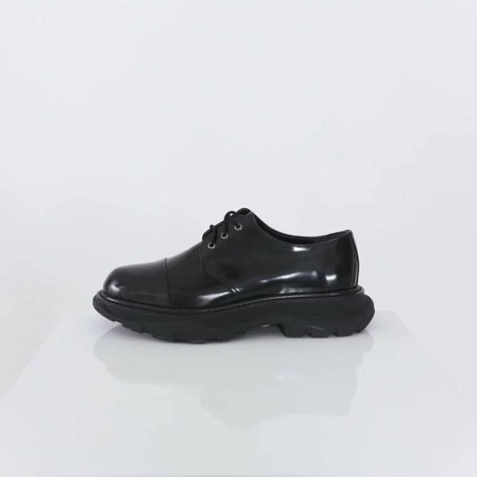 Mens Basic Unique Derby Shoes 2