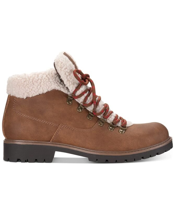 Mens Glenn Sherpa Collar Mid-Height Boots 2