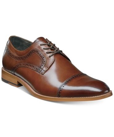 Mens Cap Toe Oxfords