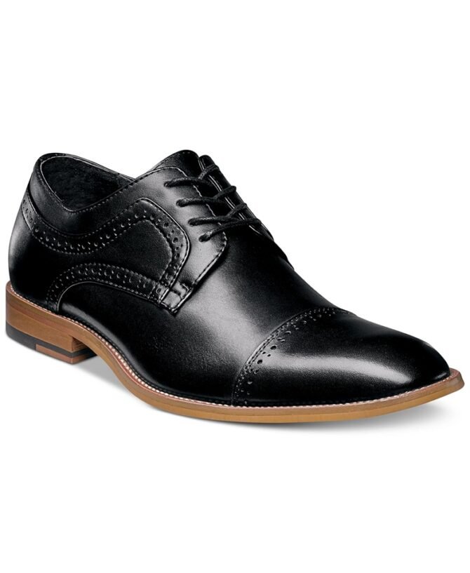 Mens Cap Toe Oxfords